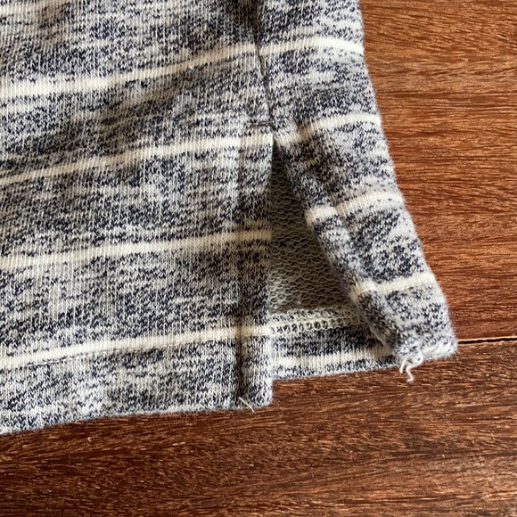 Dakini Pull On Striped Cotton Skirt - Picture 3 of 8